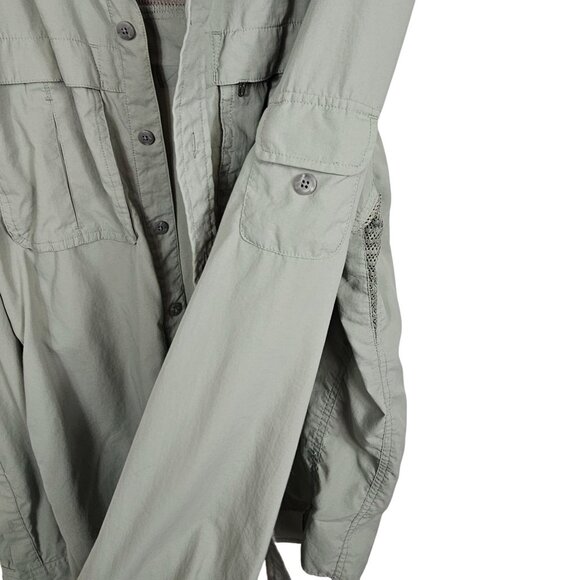 Mens Casual Outdoor Breathable Hiking Fishing Hunting Sports Athletics Top REI M - Picture 6 of 15